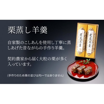 栗蒸し羊羹2本入り