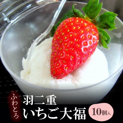 ふわとろ羽二重(はぶたえ)いちご大福