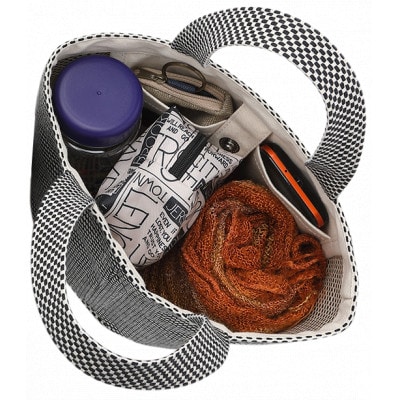 三河木綿刺子織　sasicco　コールバッグ　消防刺子