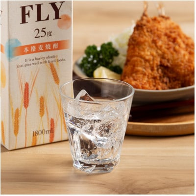 FLY 1800mlパック×2本セット　大分麦焼酎(25度)