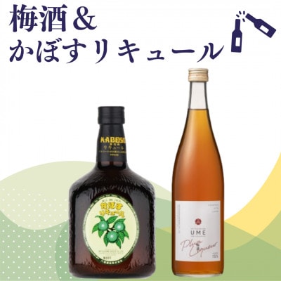 八鹿梅酒&やつしかかぼすリキュールセット