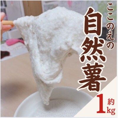 ここのえの自然薯 約1kg