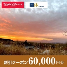 【大分県九重町】一休.com・Yahoo!トラベル割引クーポン(60,000円分)