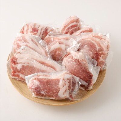 しゃぶしゃぶ4種食べ比べセット 約1.6kg【大分県産豚肉|米の恵み】