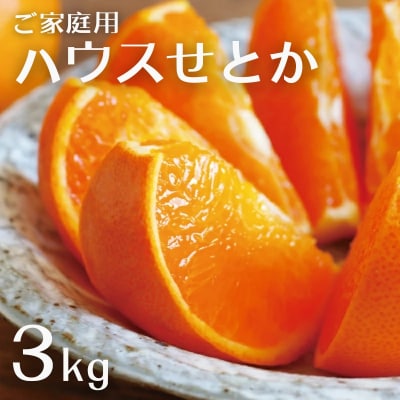 家庭用M~4Lおまかせ 3kg 阪口農園のハウスせとか【2月中旬~3月中旬発送】【msa002B】