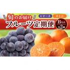 【発送月固定定期便】香川県・三豊市共通返礼品　フルーツ旬の果物　Bセット全2回