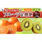 【発送月固定定期便】香川県・三豊市共通返礼品　フルーツ旬の果物　Mセット全2回