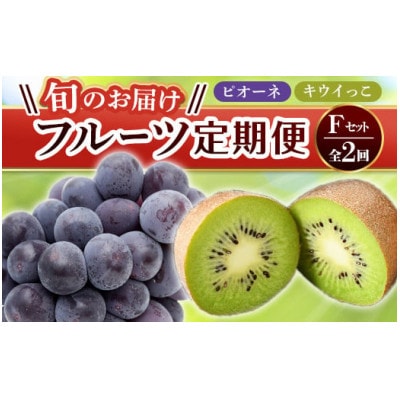 【発送月固定定期便】香川県・三豊市共通返礼品　フルーツ旬の果物　Fセット全2回