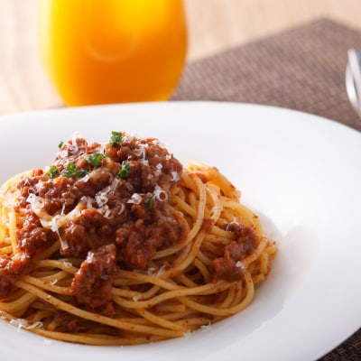 【淡路麺業】淡麺(DAN-MEN)スパゲッティ2.0&淡路牛のボロネーゼ 5人前　aa11010