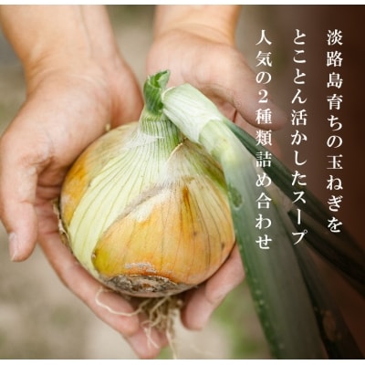 淡路たまねぎスープ詰め合わせ(たまねぎスープ・ポタージュスープ)45食　ay05812