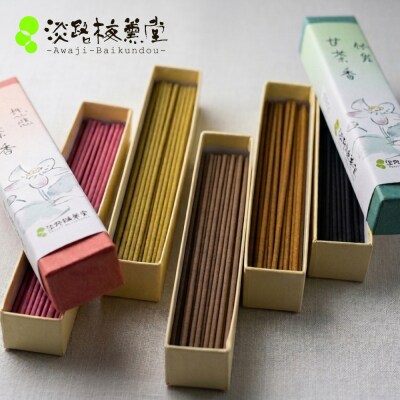 淡路梅薫堂の本場淡路島のお香(お線香)~仏様のご馳走甘茶香~　aa09802