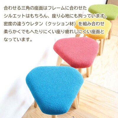 DELTA STOOL デルタスツール　あお色　ar03019