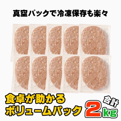 淡路島たまねぎのびっくり旨みハンバーグ 200g×10個　am09001