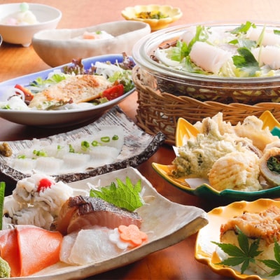 淡路島 鼓や お食事券(6,000円分)【ランチ・ディナー利用可】　aa14011
