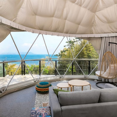 Glamping Resort Awaji<オーシャンテラス>素泊まりプラン宿泊券　ag03001