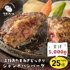 淡路島たまねぎどっさりジャンボハンバーグ 200g×25個　ai01767