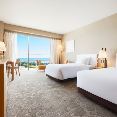 グランドニッコー淡路 1泊2食ブッフェ付 デラックスルーム ペア宿泊券　ay01043