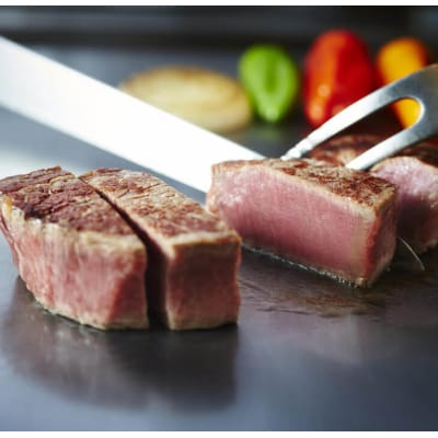 グランドニッコー淡路　鉄板ペアランチ券 淡路牛食べ比べコース(2名様1組)　ay01836