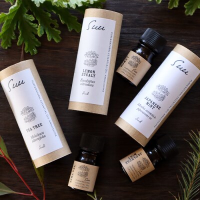 淡路島産エッセンシャルオイルSuu3本 Dセット　aa12018