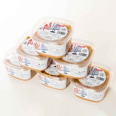 淡路島の保地味噌手造りこうじみそ 750g×6P　ah06801