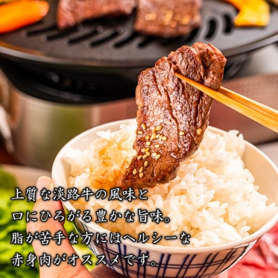 淡路牛 赤身焼肉タレ漬け 900g(300g×3PC)　ah14812