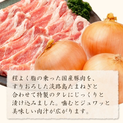 すりおろし玉ねぎの豚丼の具 160g×15食　ah14857