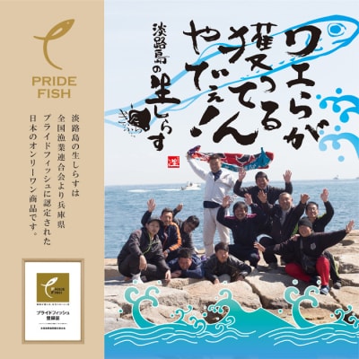 淡路島岩屋港の釜揚げしらす&淡路島の生しらす&沖漬けセット　ak20804