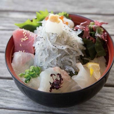 淡路島岩屋港の釜揚げしらす&淡路島の生しらす&沖漬けセット　ak20804