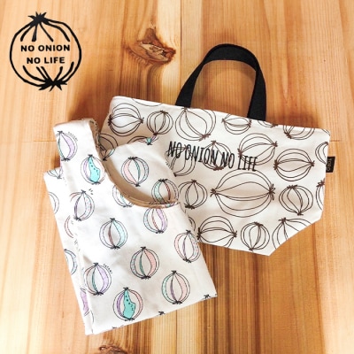 TORO淡路島ポッピングオニオンエコバッグ&玉ねぎ柄トートバッグ　at02010