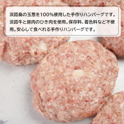 淡路島チーズインハンバーグ 120g×8個　an07038
