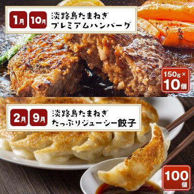 【定期便12ヶ月】今井ファームの淡路島たまねぎグルメ直送便　ai01882