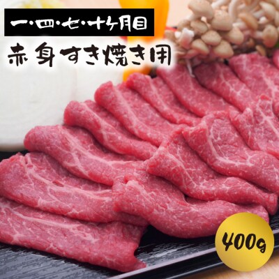 【定期便12ヶ月】淡路島和牛 赤身肉セレクト便 《すき焼き・ステーキ・ブロック》　ao08057