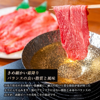 淡路ビーフ ロース(しゃぶしゃぶ用) 1kg　ap01049