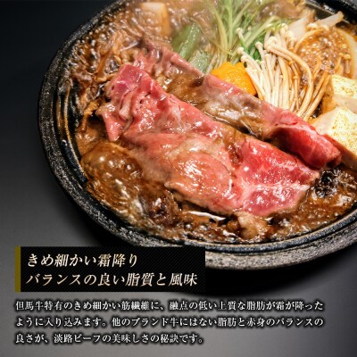 淡路ビーフ ロース(すき焼き用) 1kg　ap01055