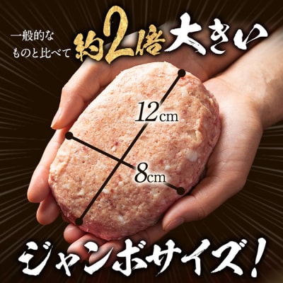 淡路島たまねぎどっさりジャンボハンバーグ200g×12個【2026年2月～3月発送】　ai01118