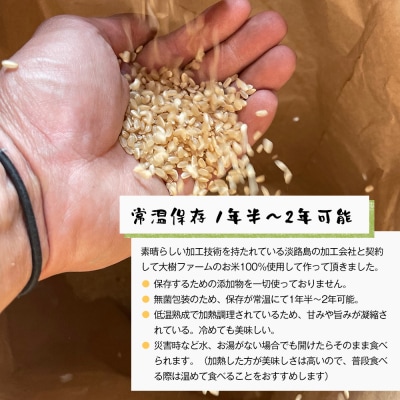 レトルトごはん(玄米) 10パックセット 化学調味料無添加・無菌　aw03006