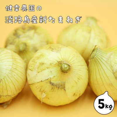 淡路島産新玉ねぎ 5kg　ak29022