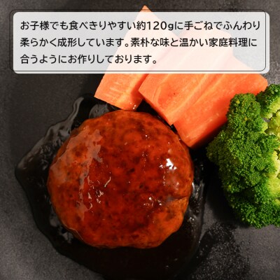淡路島手作りハンバーグ120g 8個　オリジナルソース付　an07041