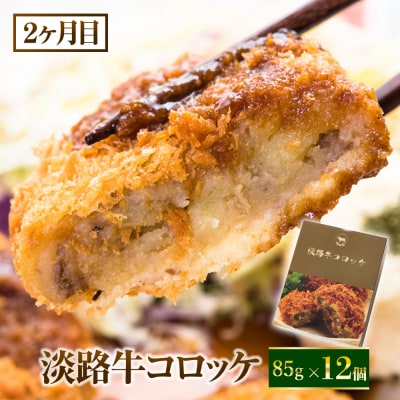 【定期便3ヶ月】みけ家工房 月替わりグルメ便(ハンバーグ・コロッケ・ローストビーフ)　ay05033