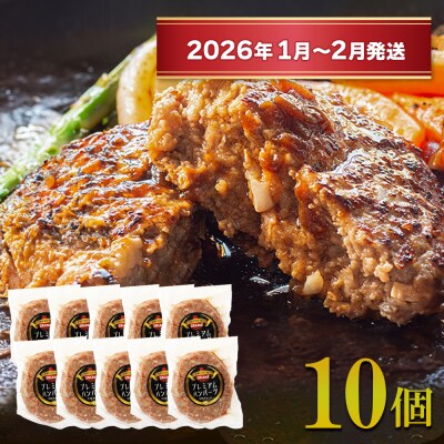 淡路島たまねぎプレミアムハンバーグ150g×10個【2026年1月～2月発送】　ao01109