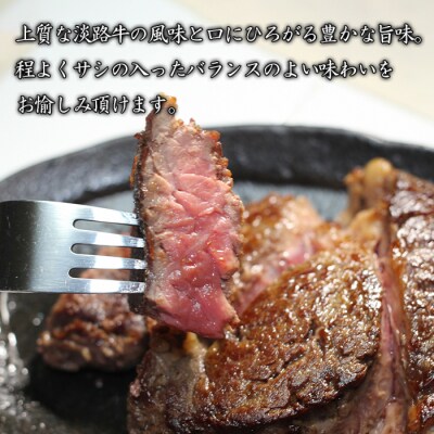 淡路牛霜降りステーキ 100g×5枚【2026年2月より順次発送】　ah14091