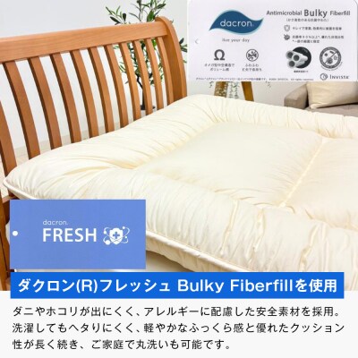 インビスタ ダクロン3.0kg入 バルキーファイバーフィル 清潔 ふんわり敷ふとんS　ao12052