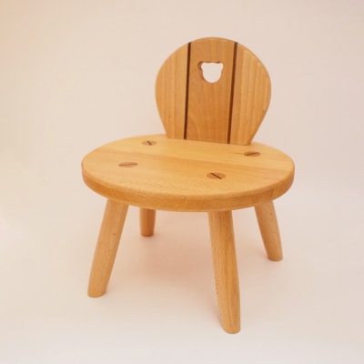 くまさん椅子【ブナ】　at09008