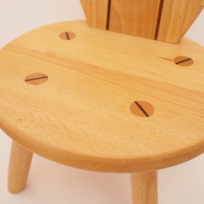 くまさん椅子【ブナ】　at09008