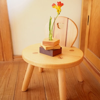 くまさん椅子【ブナ】　at09008