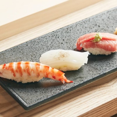 別館すし処「神の前」　料理長おまかせ寿司懐石コースお食事券(2名様1組)　　ag03012
