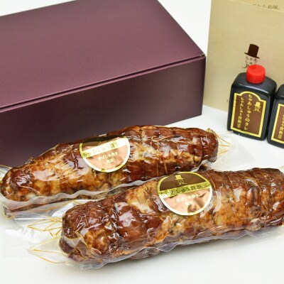 香ばし糸巻き焼豚 600g×2本 チャーシュー ギフト