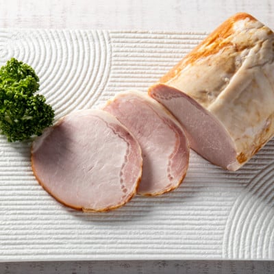 金賞受賞手造りロースハムとももハムセット 計1100g【肉のイイジマ】