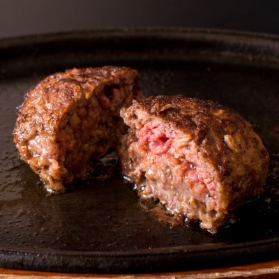焼くだけ美味セット 常陸牛ハンバーグ 茨城豚みそ漬け 若鶏ももバジル味付け2枚セット【肉のイイジマ】