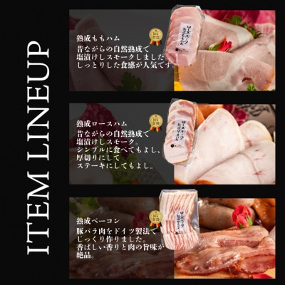 IFFA金賞 イイジマ工房セット(約600g) ハム・ソーセージセット 人気のお礼品 おつまみセット